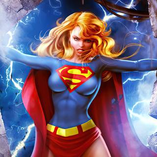 Supergirl comic wallpaper