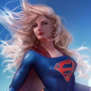 Supergirl comic wallpaper