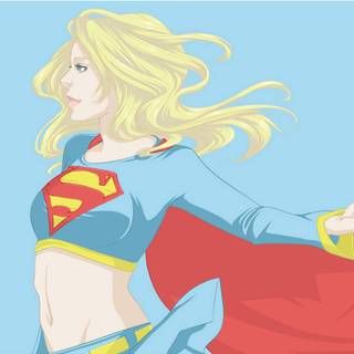 Supergirl comic wallpaper