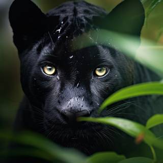 Black panther animal 4k wallpaper