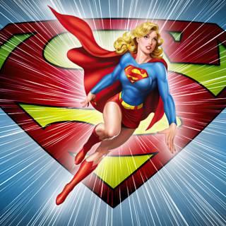 Supergirl comic wallpaper