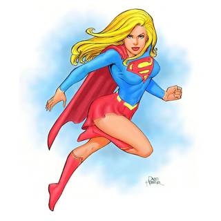Supergirl comic wallpaper