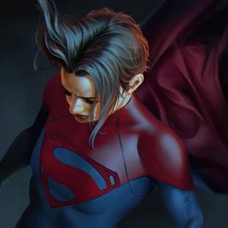 Supergirl comic wallpaper