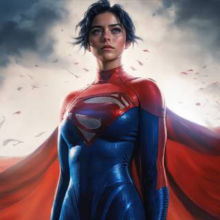 Supergirl comic wallpaper