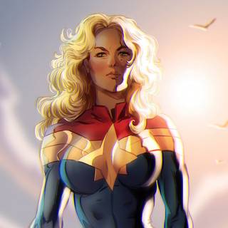 Supergirl comic wallpaper