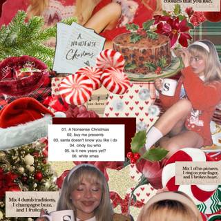 A Nonsense Christmas with Sabrina Carpenter wallpaper