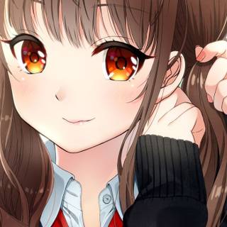 Cute brown girl wallpaper