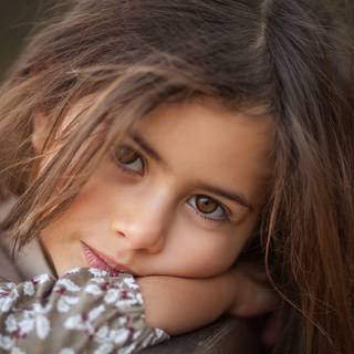 Cute brown girl wallpaper