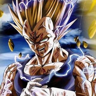 Majin Vegeta 4k iPhone wallpaper