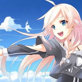 Cute anime characters wallpaper