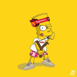 Cool Bart Simpson wallpaper