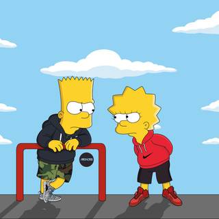 Cool Bart Simpson wallpaper