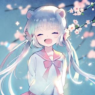Cute anime characters wallpaper