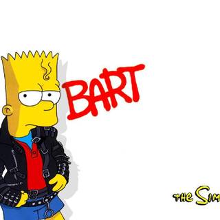 Cool Bart Simpson wallpaper
