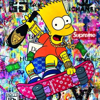 Cool Bart Simpson wallpaper