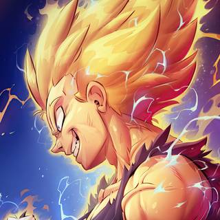 Majin Vegeta 4k iPhone wallpaper