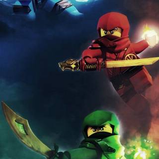 Kai and Lloyd wallpaper