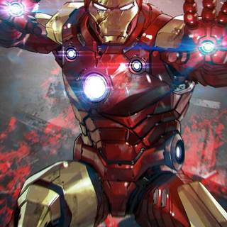 Iron Man nanotechnology wallpaper
