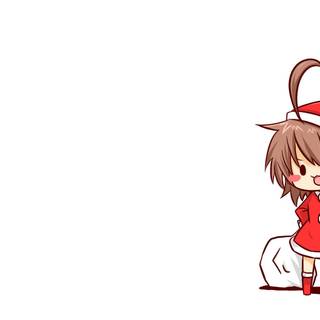 Anime Kawaii chibi girl wallpaper