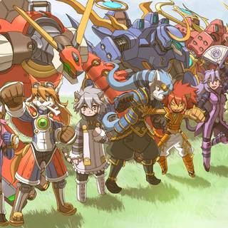 Solatorobo: Red the Hunter wallpaper