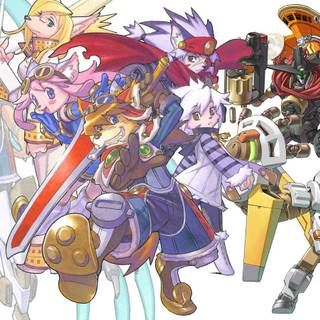 Solatorobo: Red the Hunter wallpaper