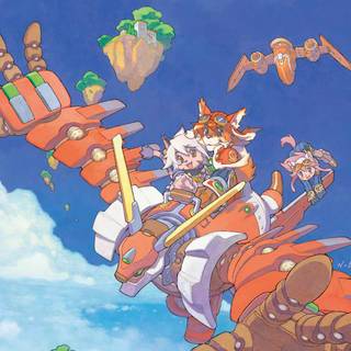 Solatorobo: Red the Hunter wallpaper
