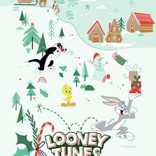 Looney Tunes Christmas wallpaper