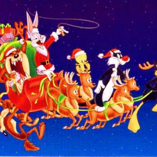 Looney Tunes Christmas wallpaper