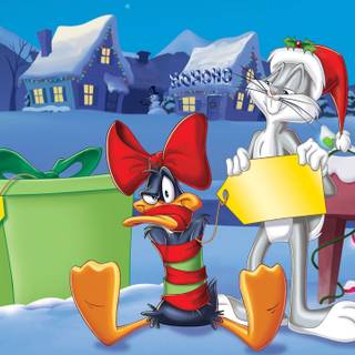 Looney Tunes Christmas wallpaper