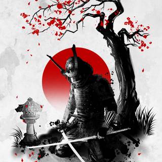 Fallen samurai wallpaper