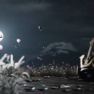 Fallen samurai wallpaper
