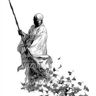 Fallen samurai wallpaper