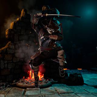 Fallen samurai wallpaper