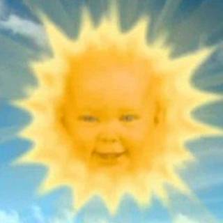 Teletubbies Sun Baby wallpaper