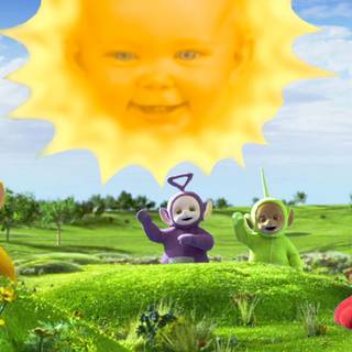 Teletubbies Sun Baby wallpaper
