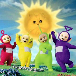Teletubbies Sun Baby wallpaper