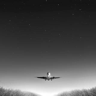 Airplane takeoff wallpaper