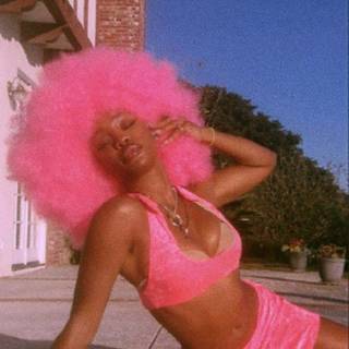 Pink SZA wallpaper