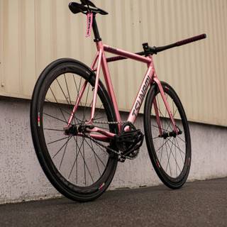 Pink bike wallpaper