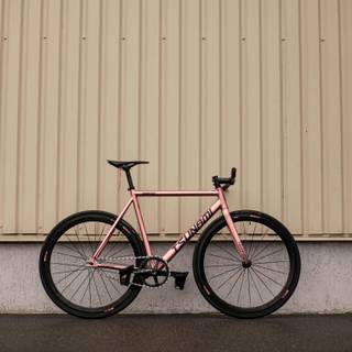 Pink bike wallpaper
