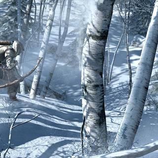 Videogame winter wallpaper