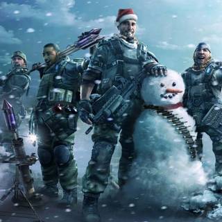 Videogame winter wallpaper