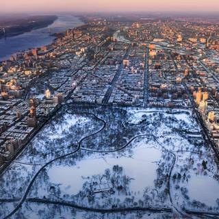 New York winter desktop wallpaper