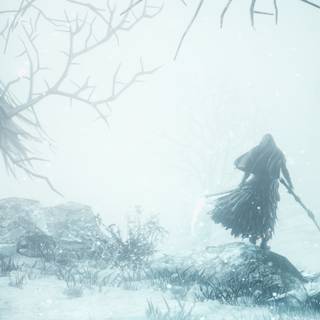 Videogame winter wallpaper