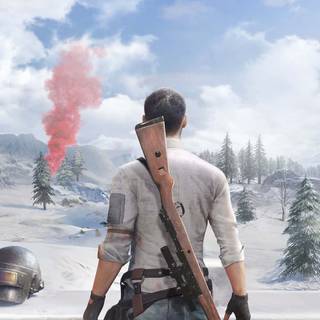 Videogame winter wallpaper