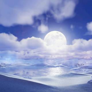 Videogame winter wallpaper