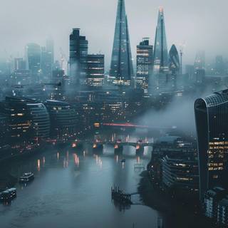 iPad London winter wallpaper