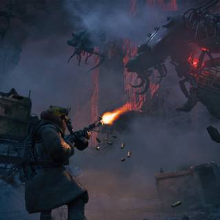 Videogame winter wallpaper