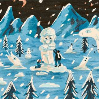 Videogame winter wallpaper