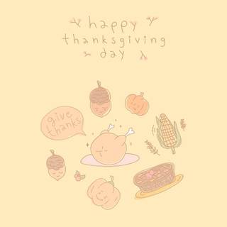 Happy Thanksgiving cute wallpaper